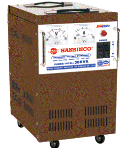 Ổn ÁpHansinco 30 KVA 1 Pha